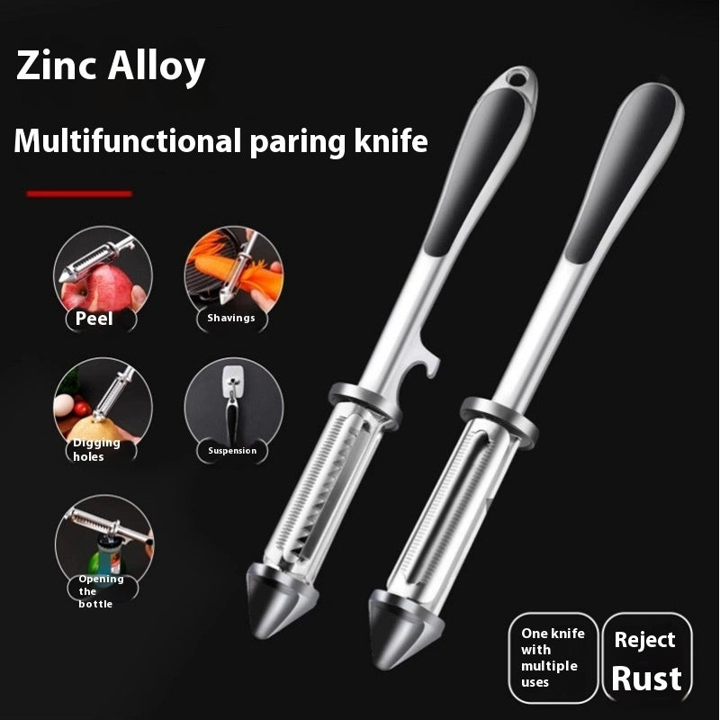 Vegetable Peeler, Stainless Steel 5 in 1